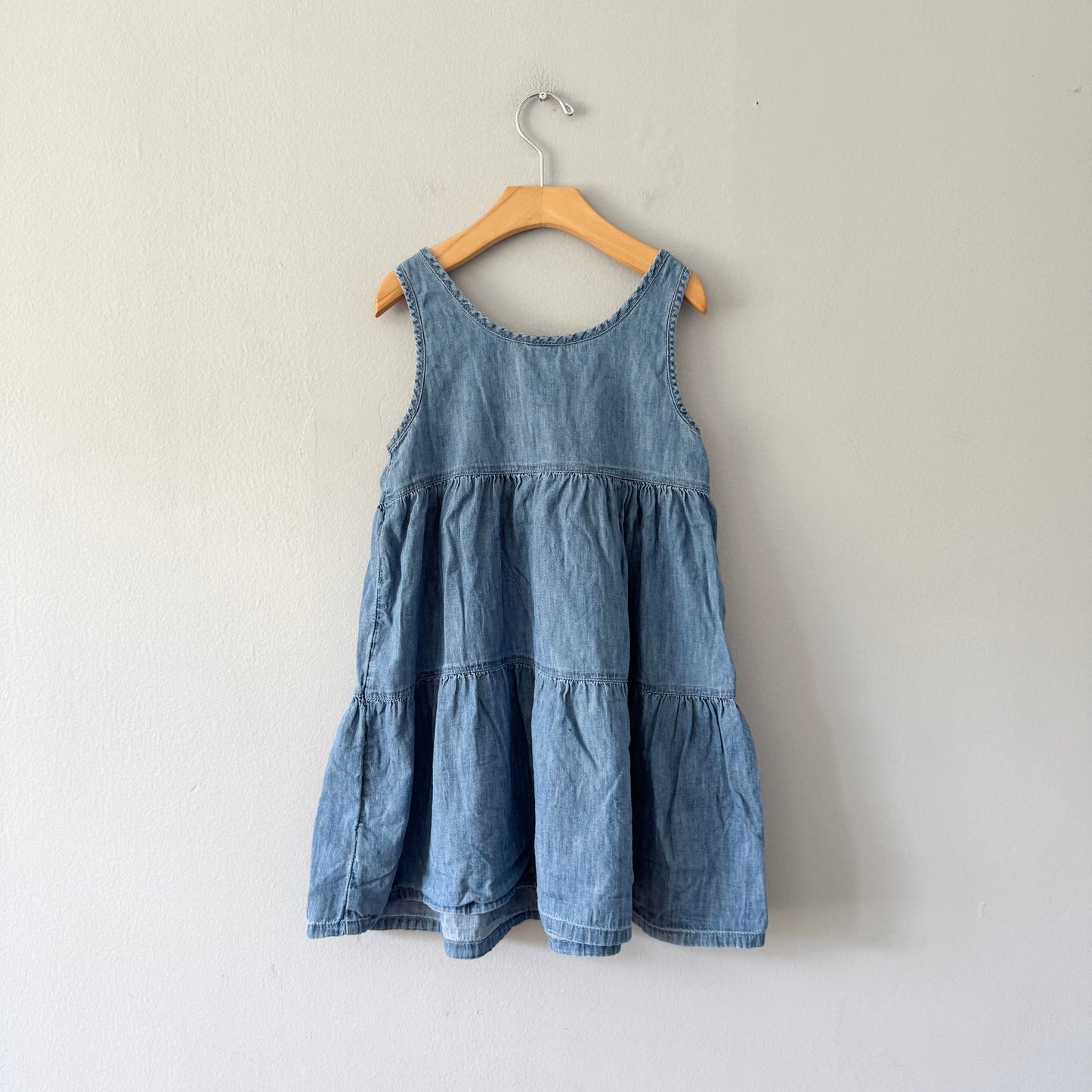 Gap / Chambray tank dress / 6-7Y