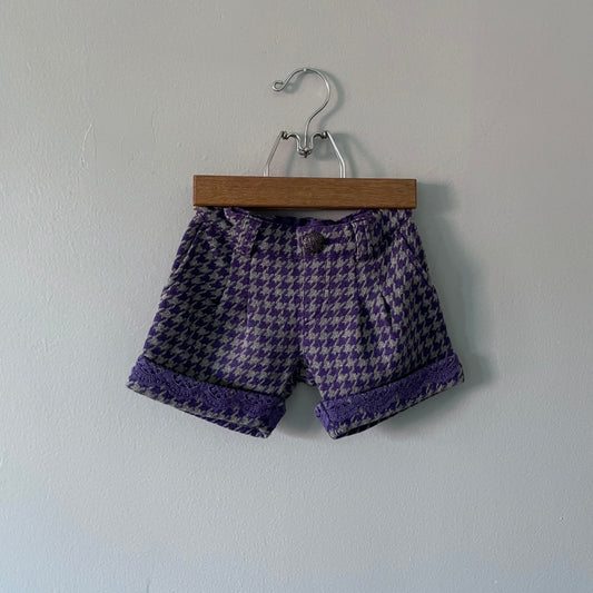 Anna Sui Mini / Wool mix short pants / 18-24M