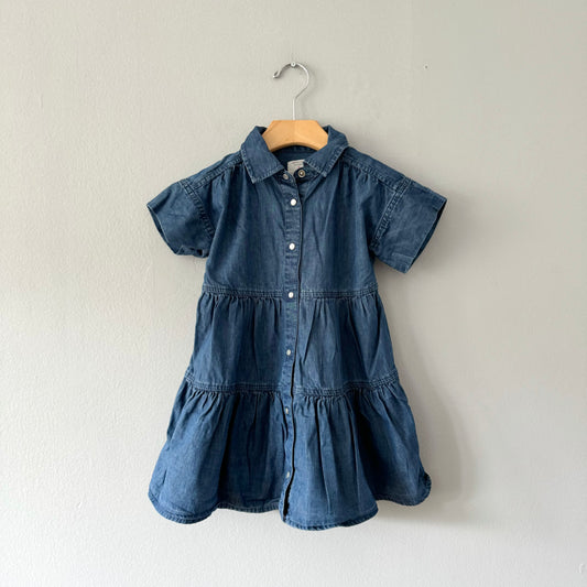 Crewcuts / Denim dress / 4Y