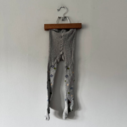 Falke / Light grey tights / 1-2Y