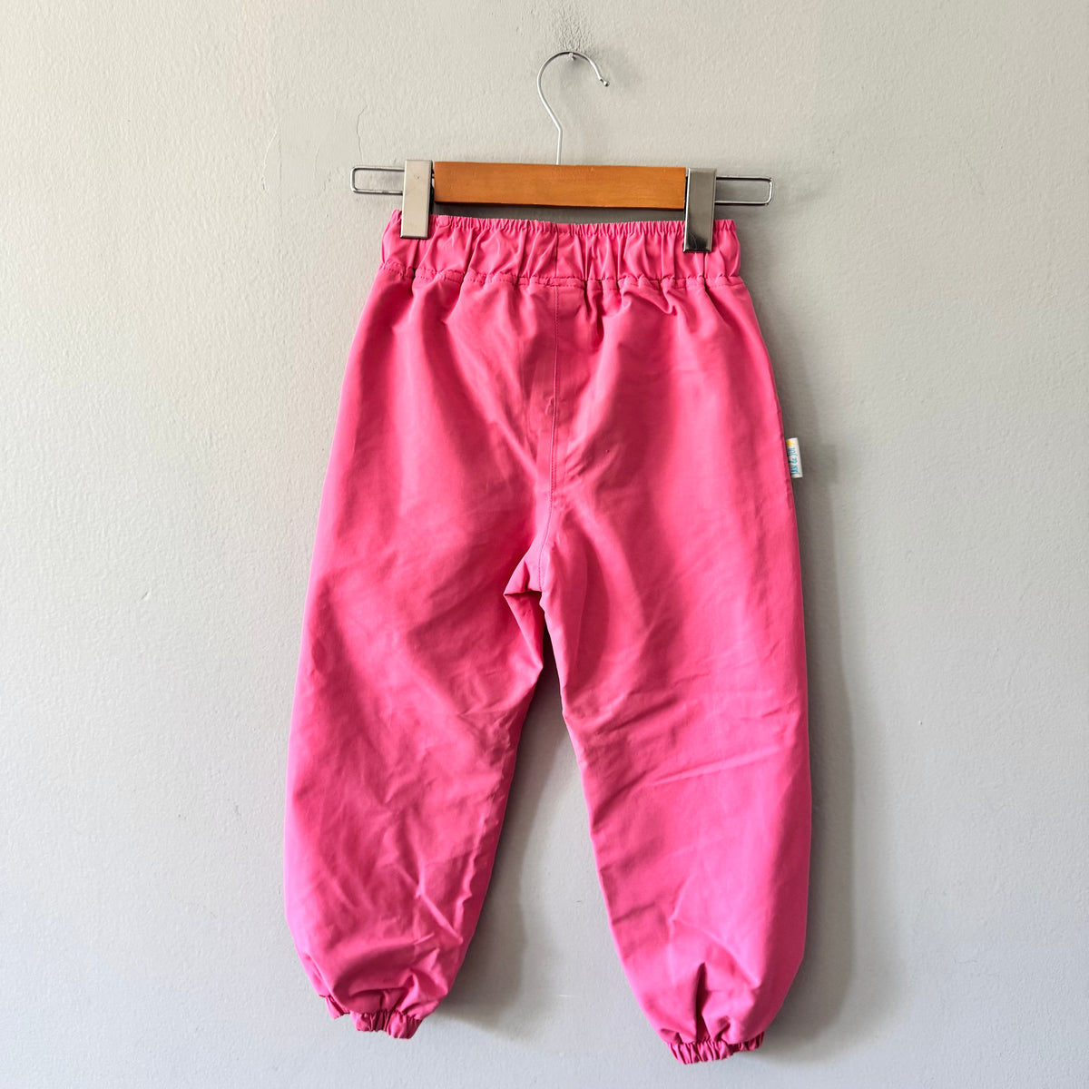 Jan & Jul / Fleece lined splash pants - pink / 4Y
