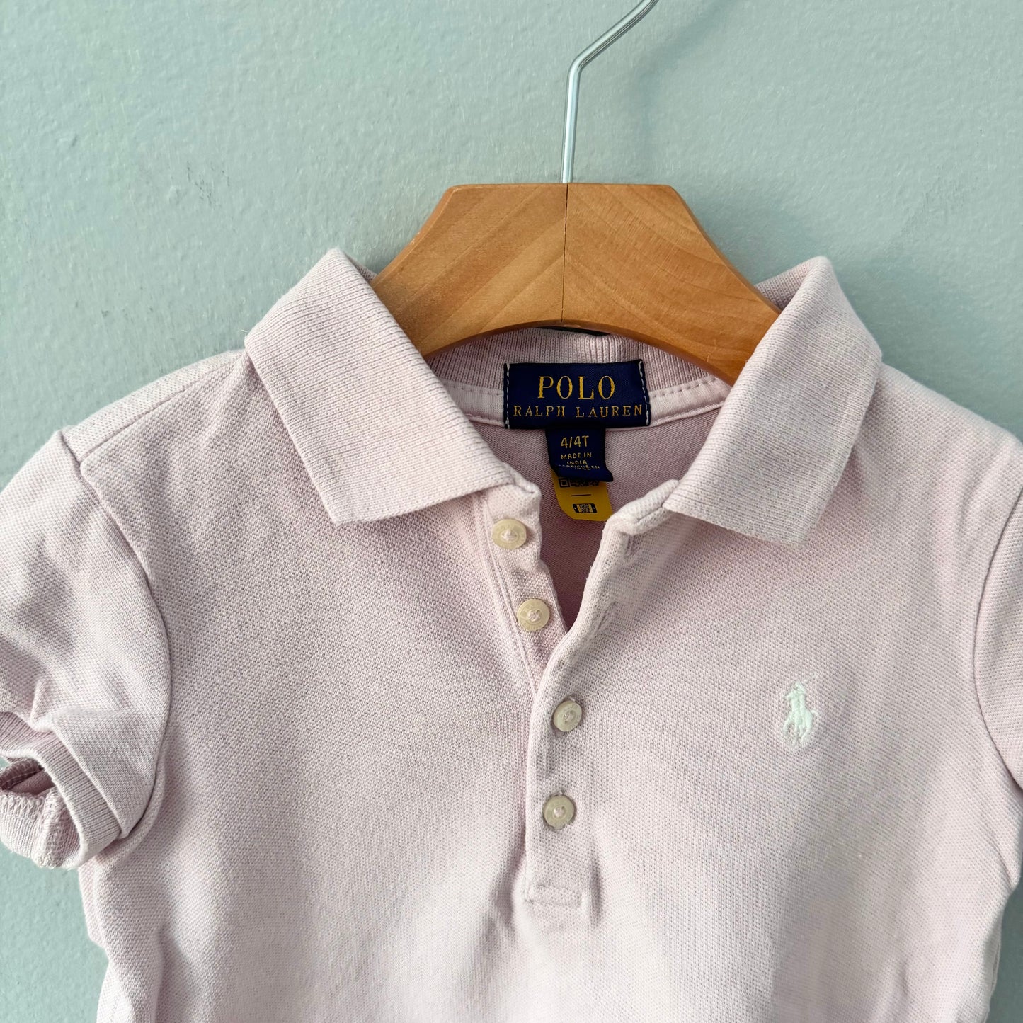 Polo Ralph Lauren / Polo fille rose clair / 4T