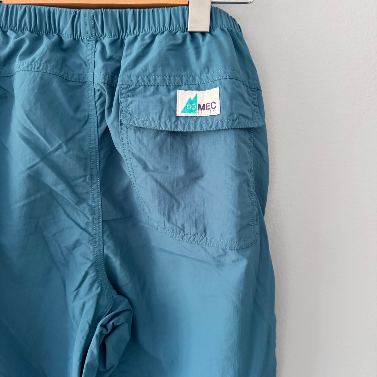 Mec / Smokey blue nylon pants / 14Y