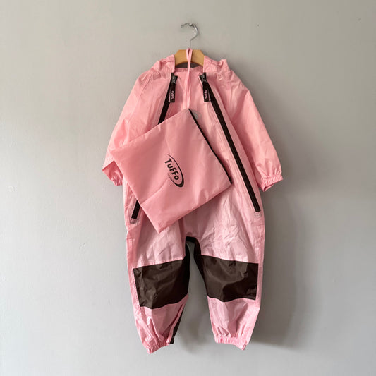 Tuffo / Pink rain suit / 2T