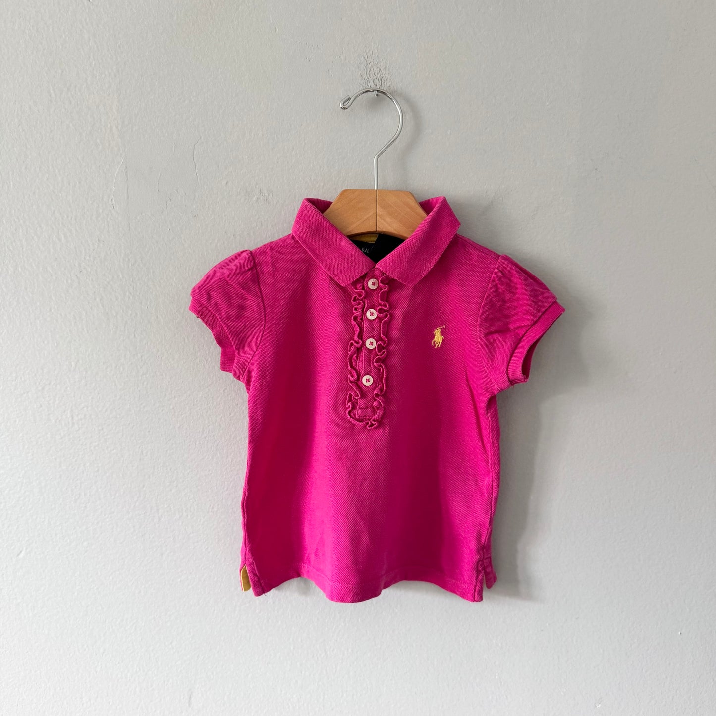 Polo Ralph Lauren / Pink polo shirt / 2T(Fits 18M)