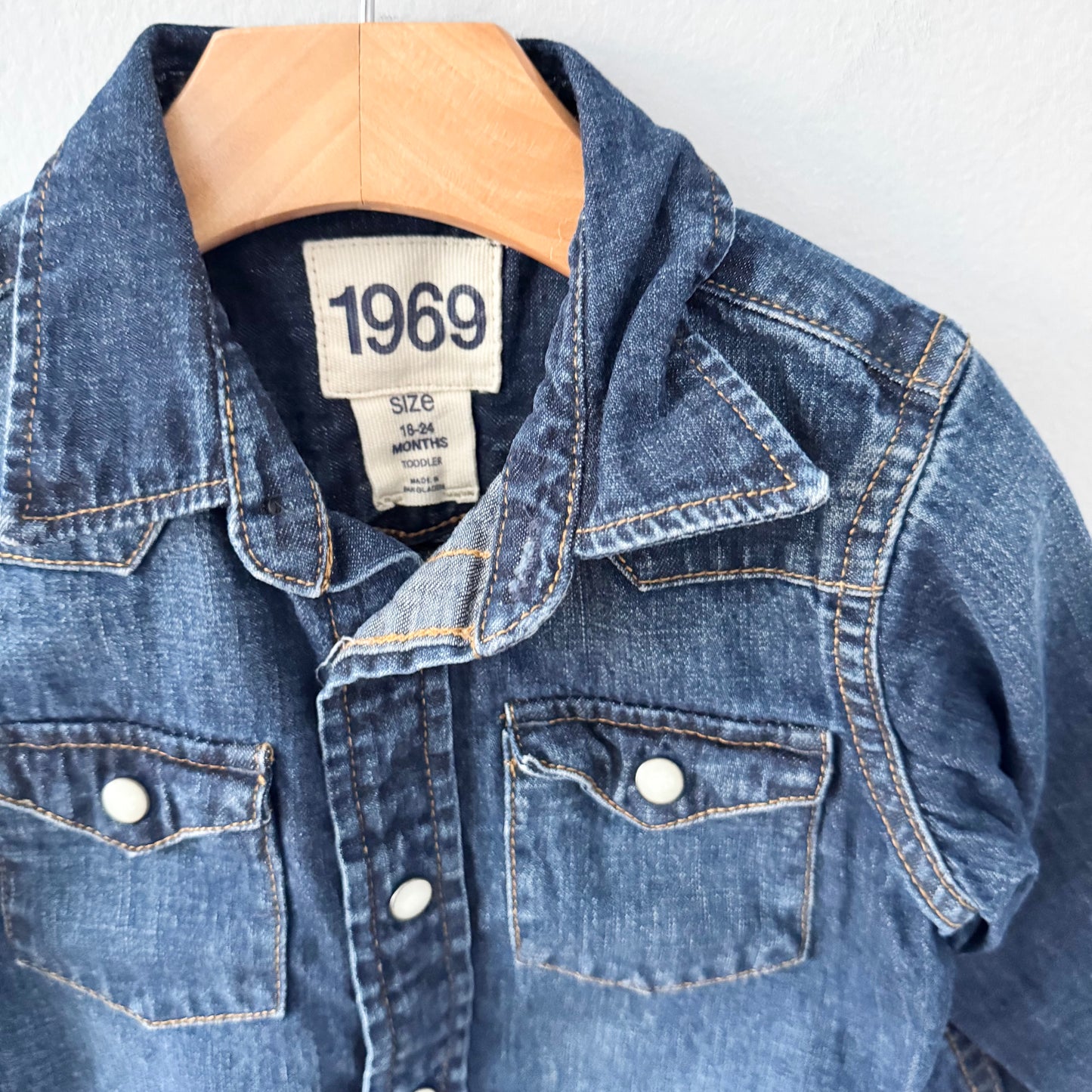 Gap / Chemise en jean / 18-24M