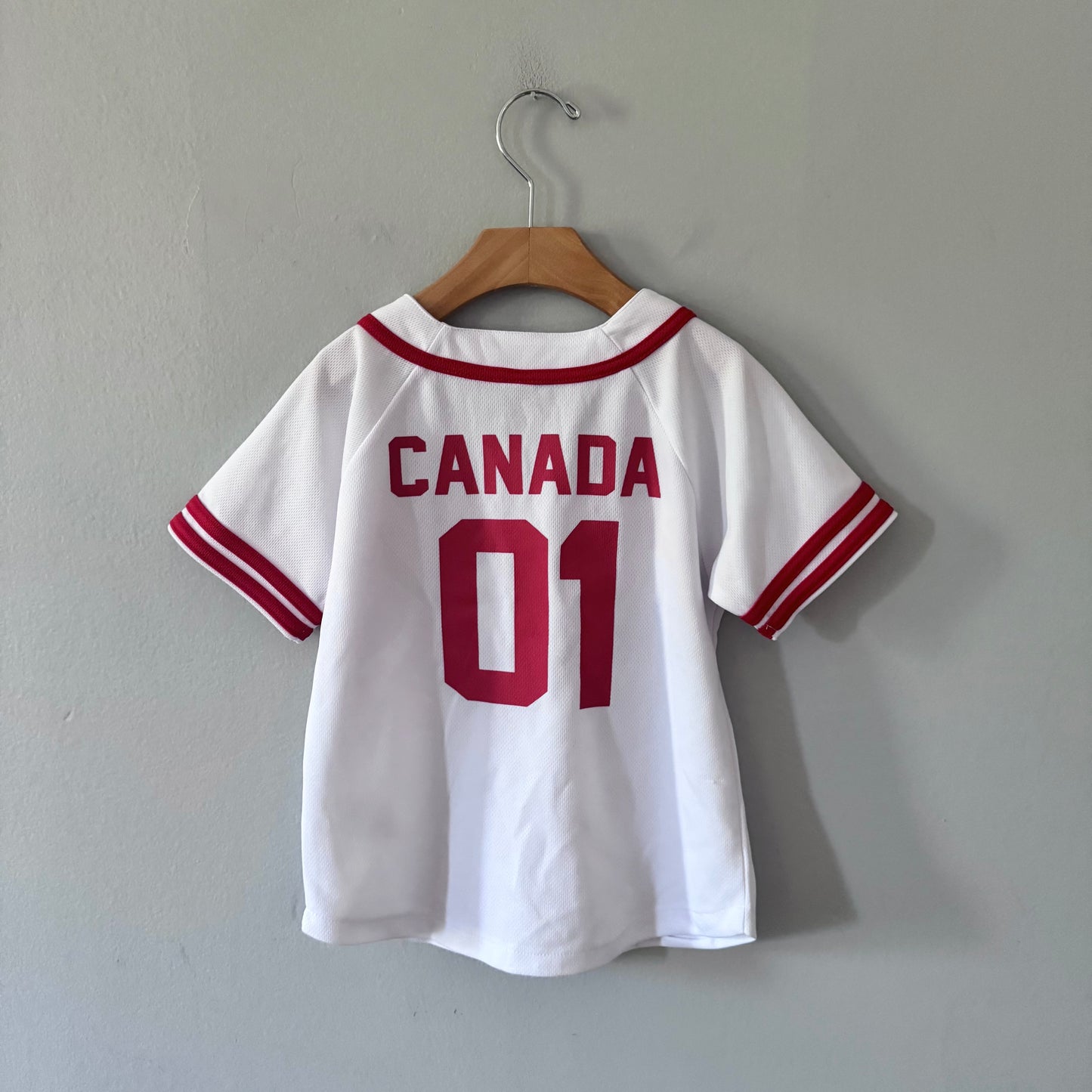 No brand / White Canada jersey / 5-6Y