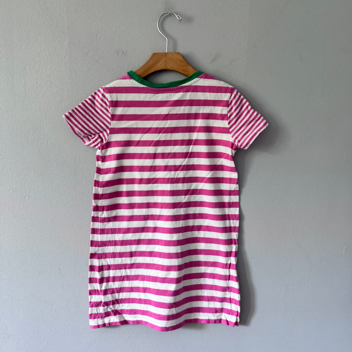 Polo Ralph Lauren / Pink stripe T-shirt dress / 6Y