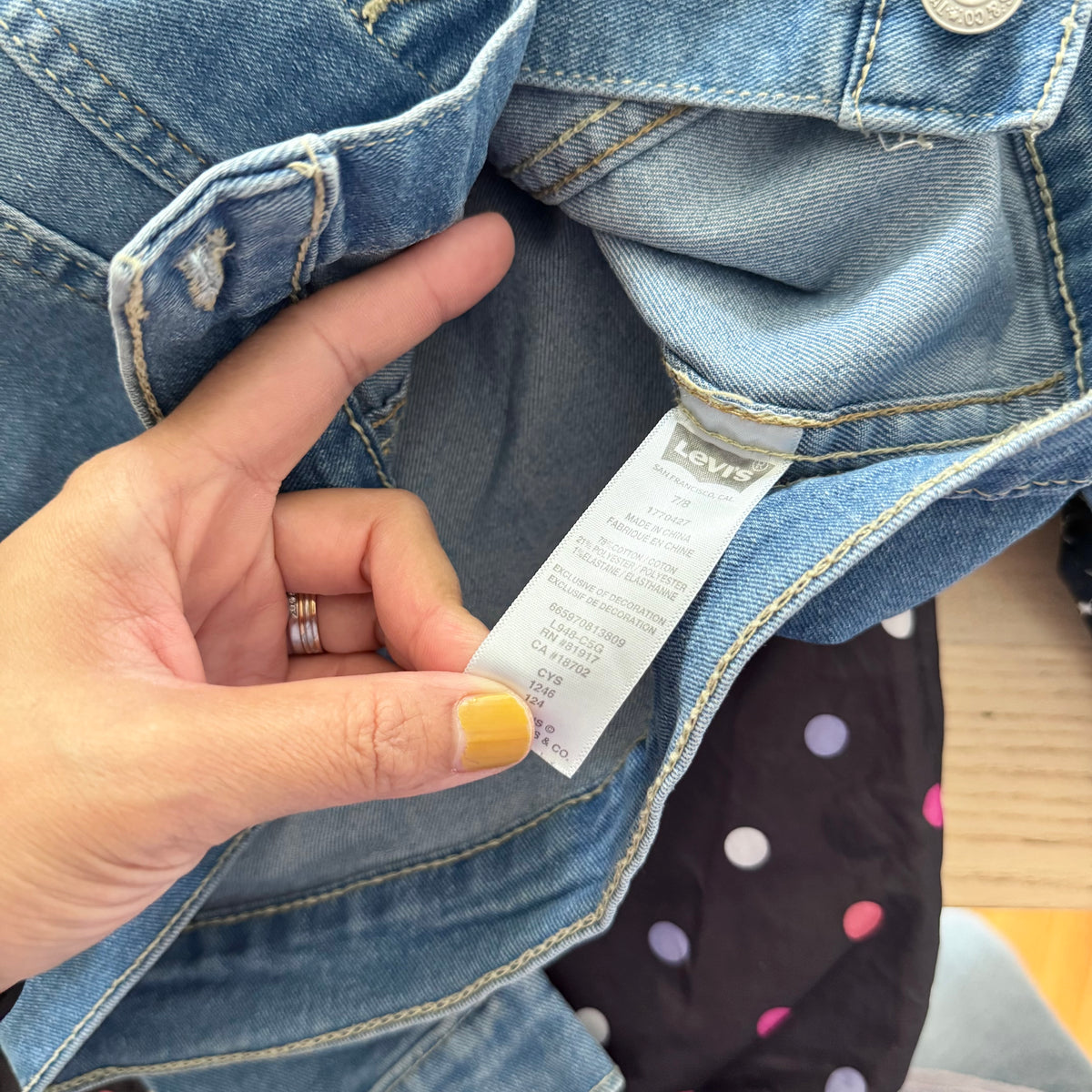Levi's / Denim jacket / 7-8Y