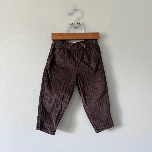 Zara / Brown corduroy pants / 18-24M
