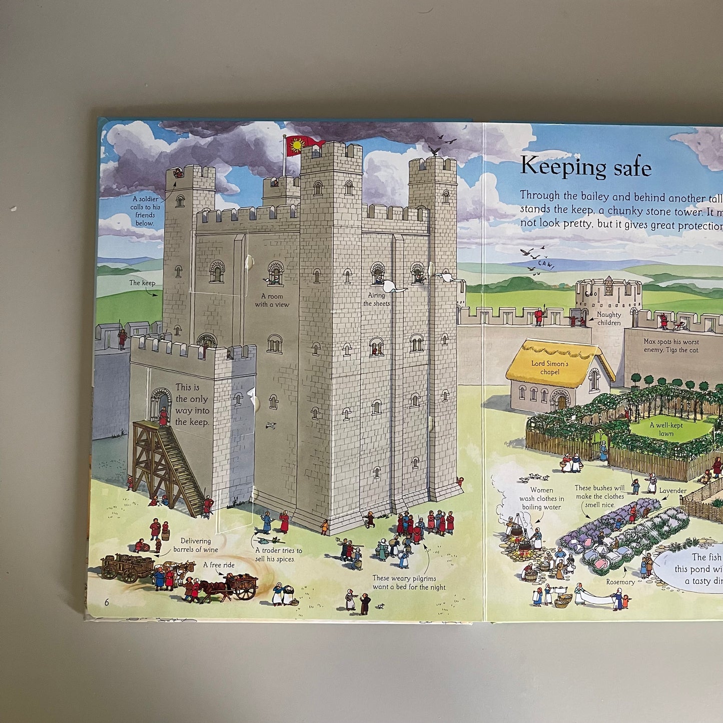 Usborne Flap Book - See inside Castles