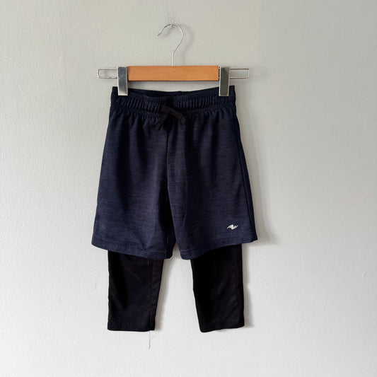 Athletic Works / Shorts with leggings / 6Y