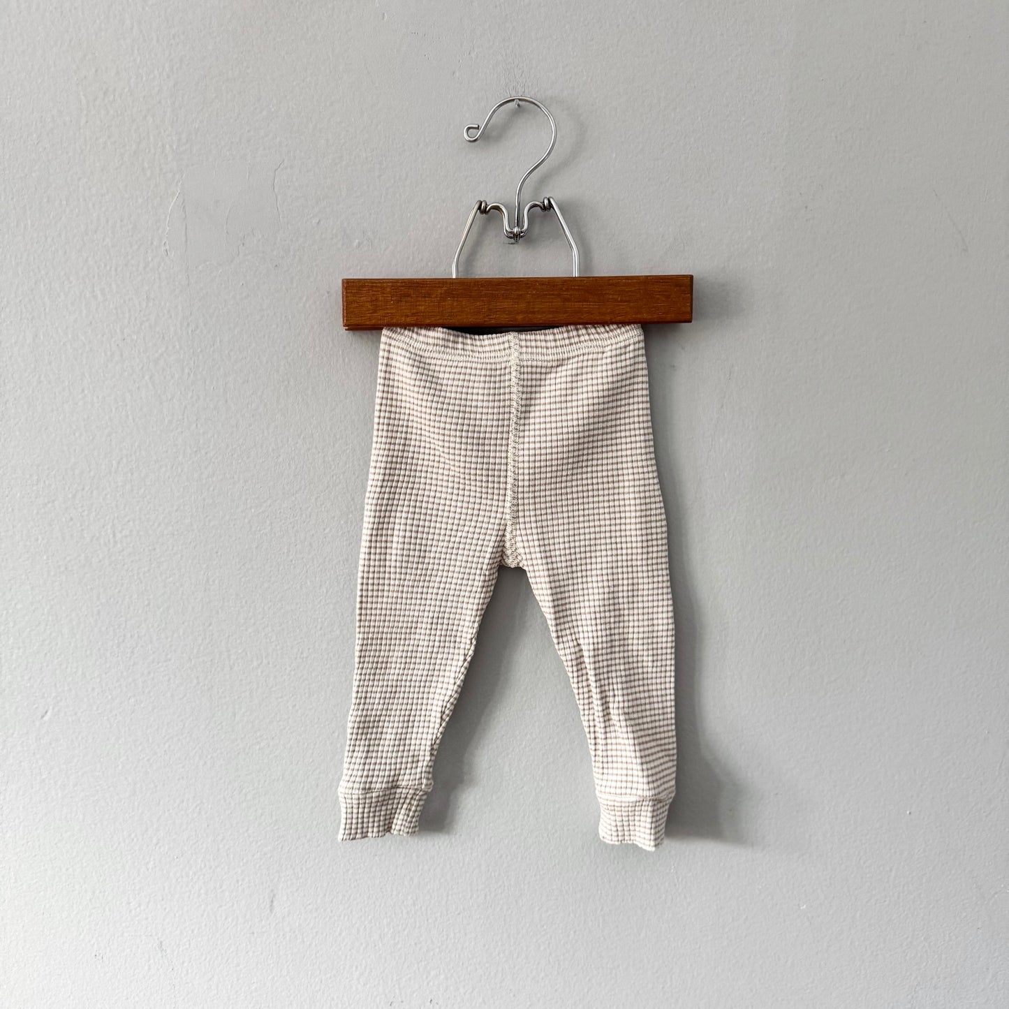 Quincy Mae / Leggings côtelés / 6-12M