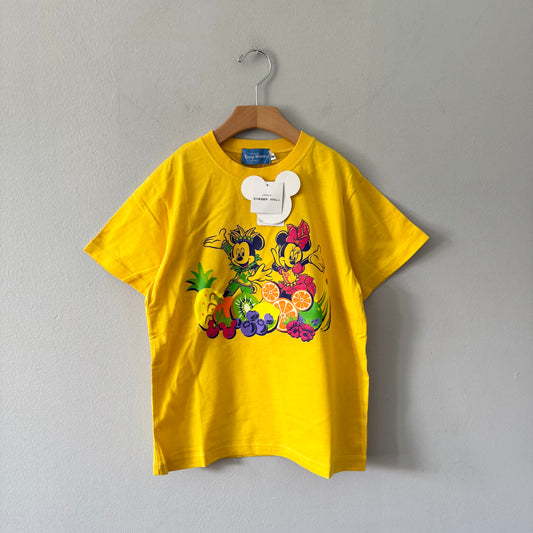 Tokyo Disney Resort / Yellow summer festival T-shirt / 140cm(8-9Y) - New with tag