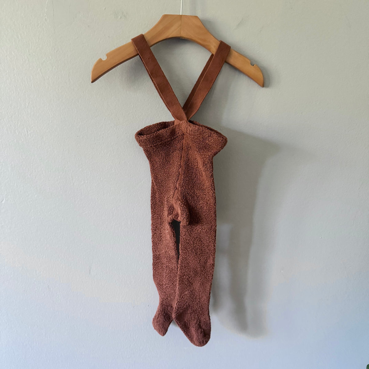 Silly Silas / Brown footed tights / 3-6M