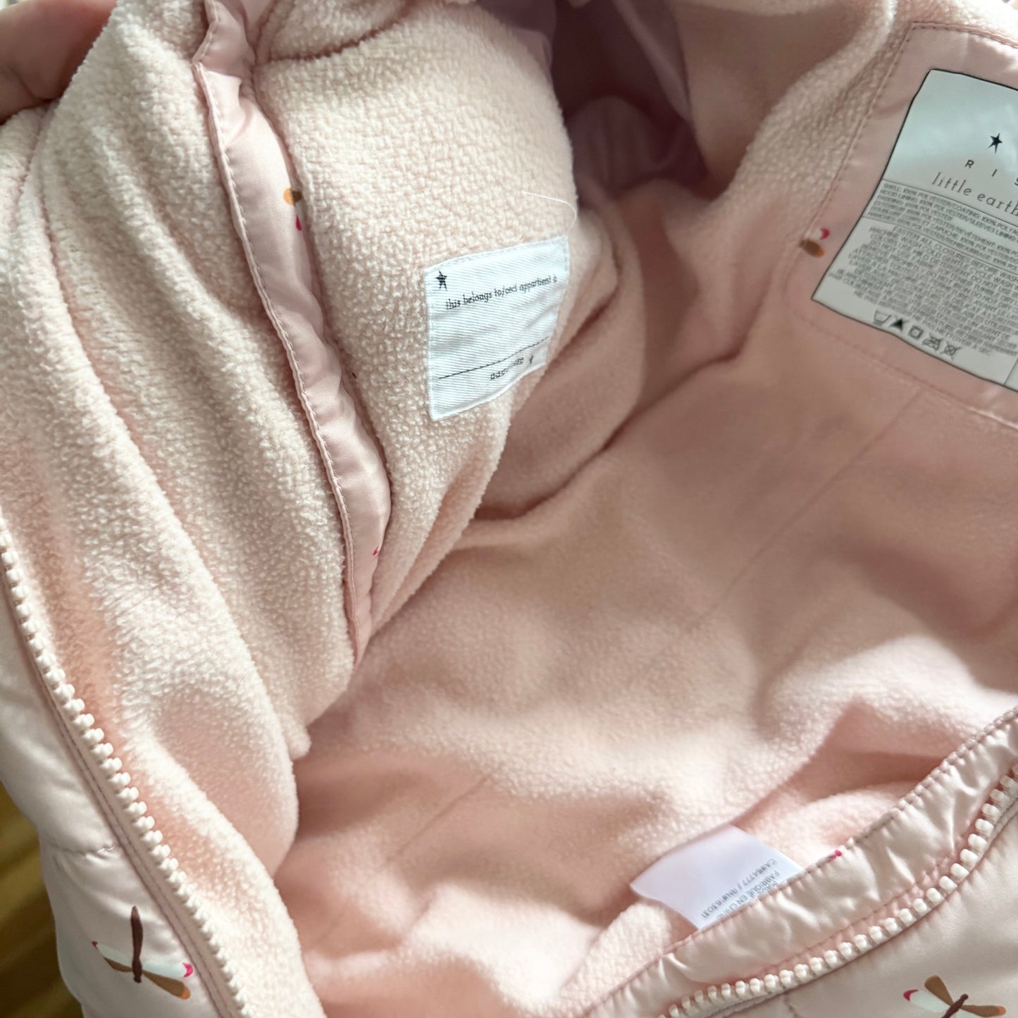 Rise little earthling / Snow bunting suit /  12-24M