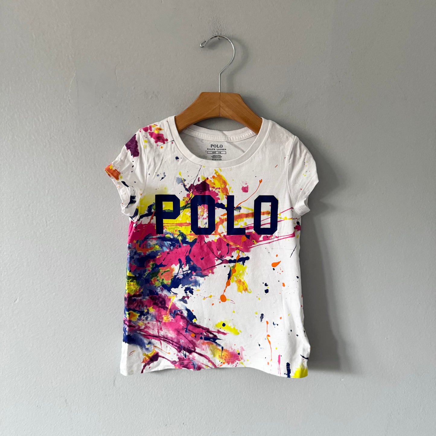 Polo Ralph Lauren / White T-shirt / 4T