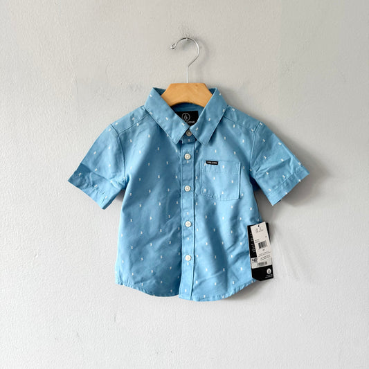 Volcom / Blue shirt / 2T - New with tag