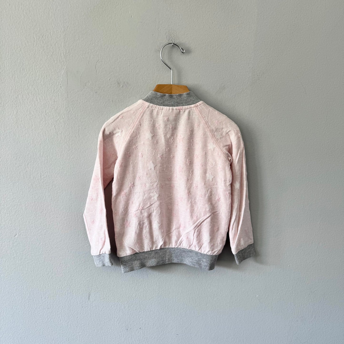 Chickee Duck / Light pink zip up  / 18-24M
