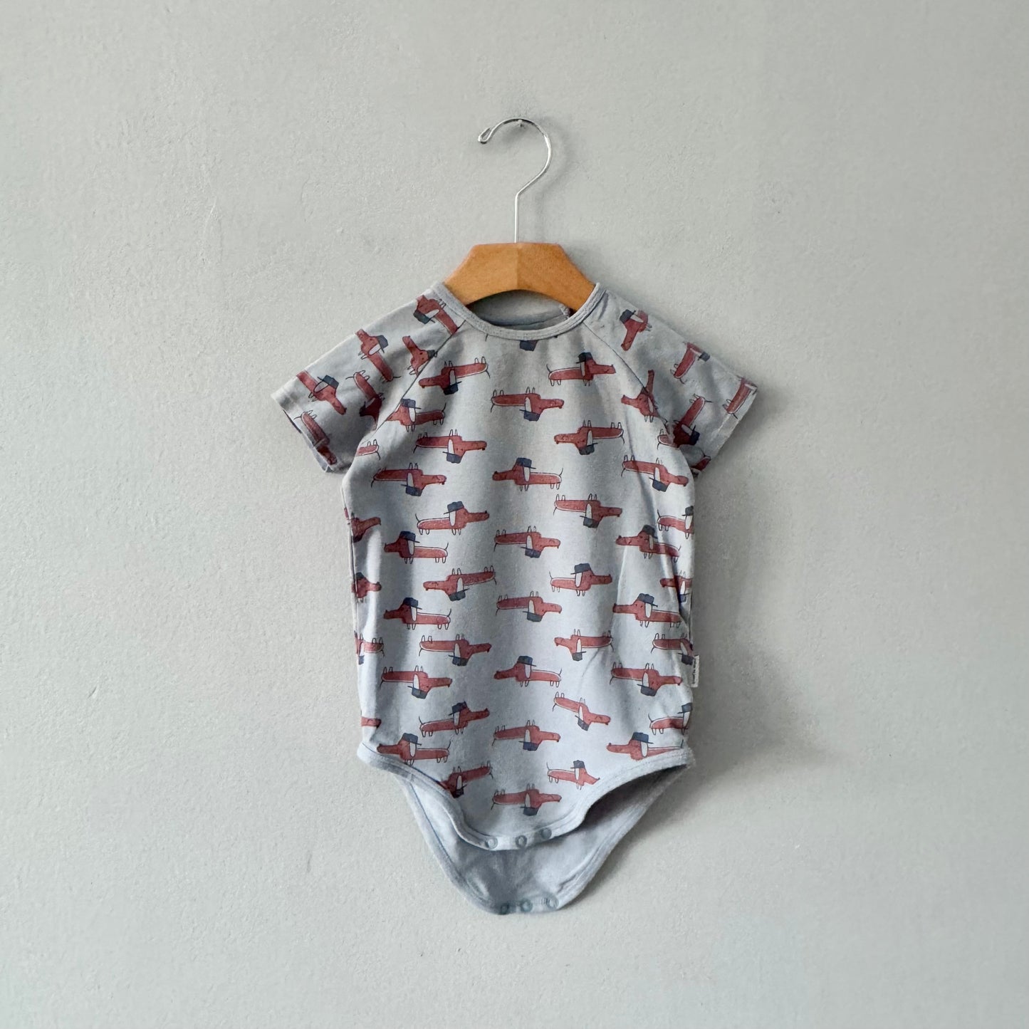 Souris mini / Dog pattern onesie / 2-3Y