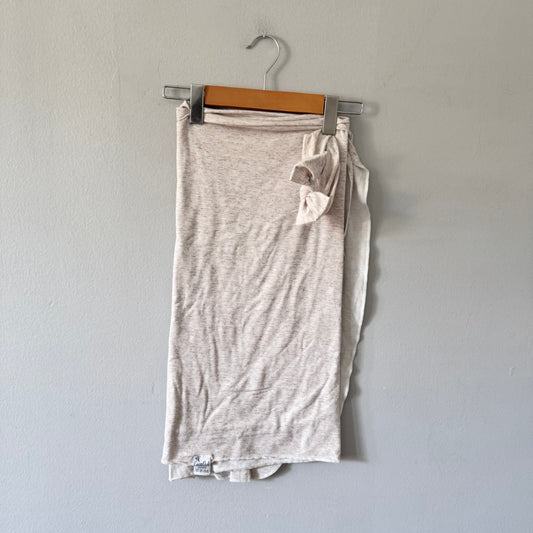Copper Pearl	/ Beige x white blanket & headband set
