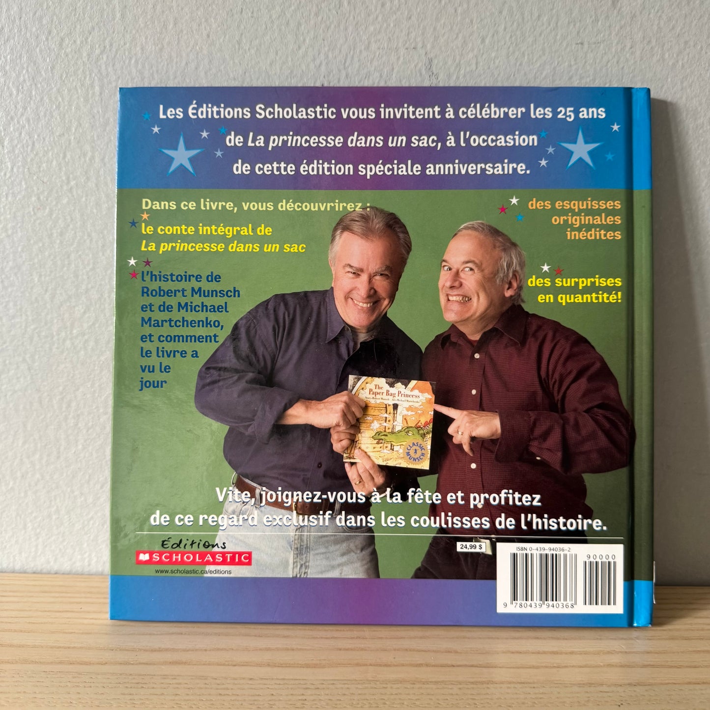 La Princesse dans un sac / Robert Munsch