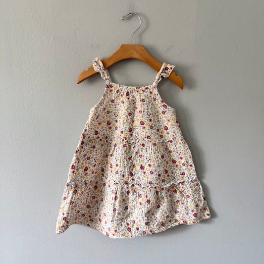 Rabbit + Bear / Muslin cami dress / 4T