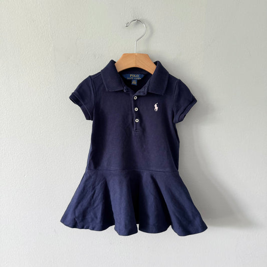 Polo Ralph Lauren	/ Navy polo shirt dress / 2T
