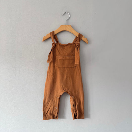 No brand / Brown overalls / 3T