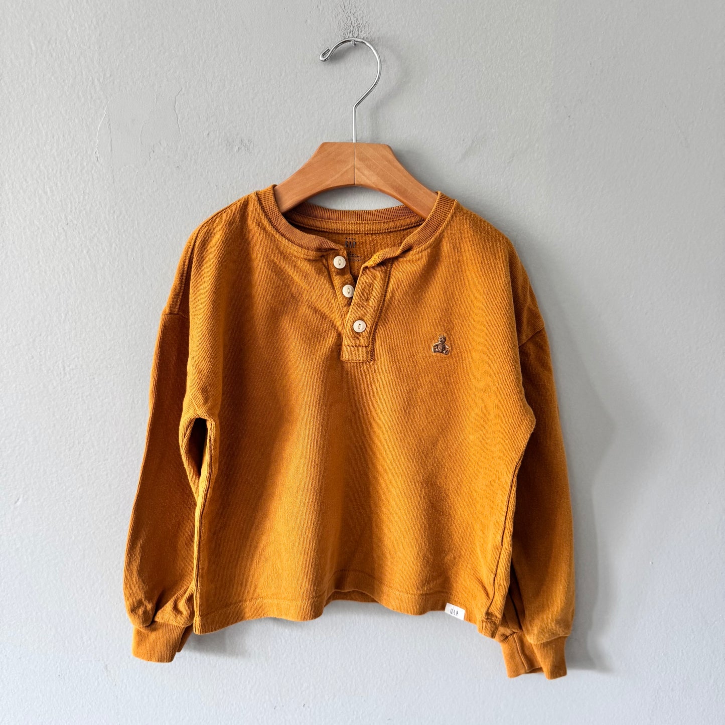Gap / Mustard long sleeve / 5Y