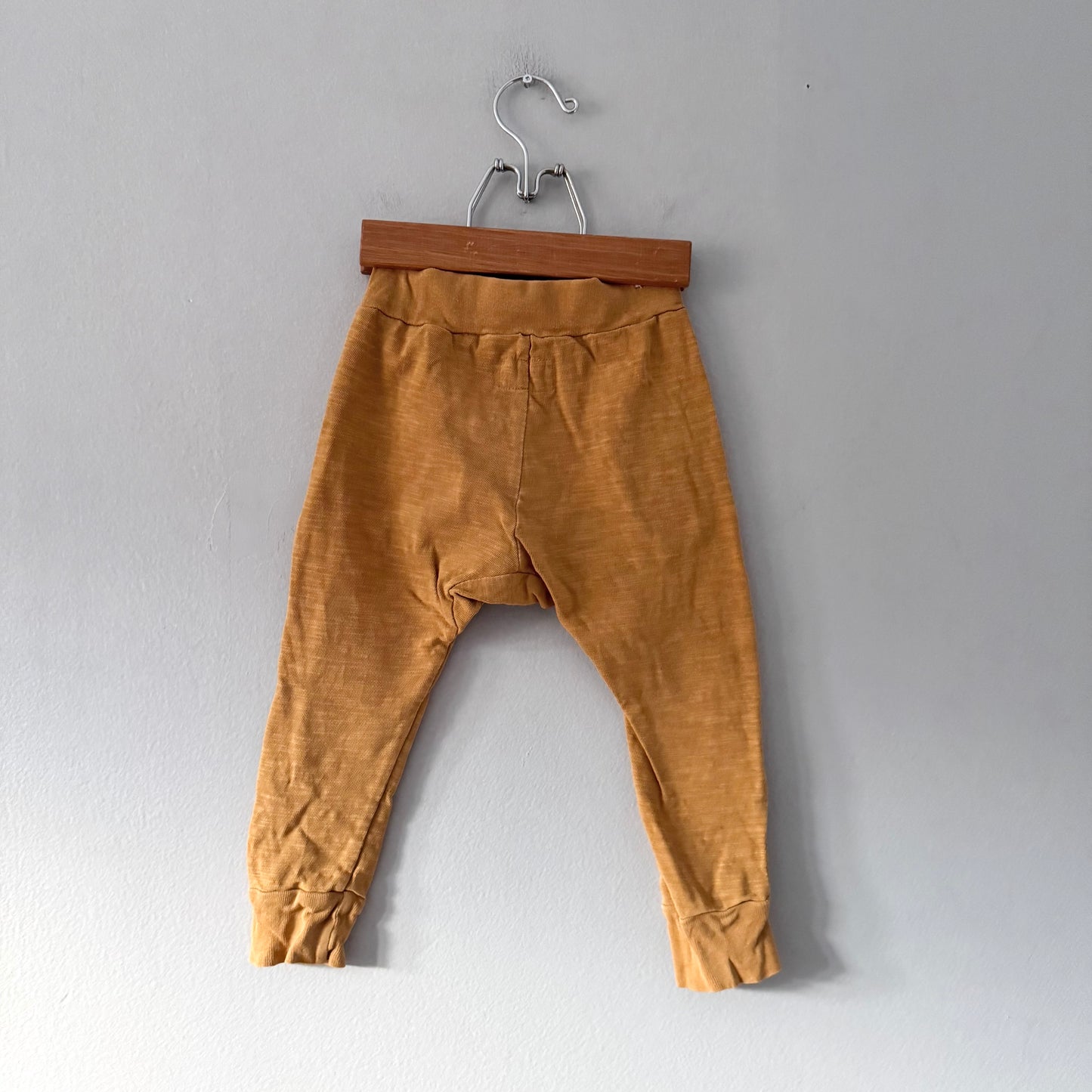 Mini mioche / Mustard cotton pants / 1-2Y - PLAY