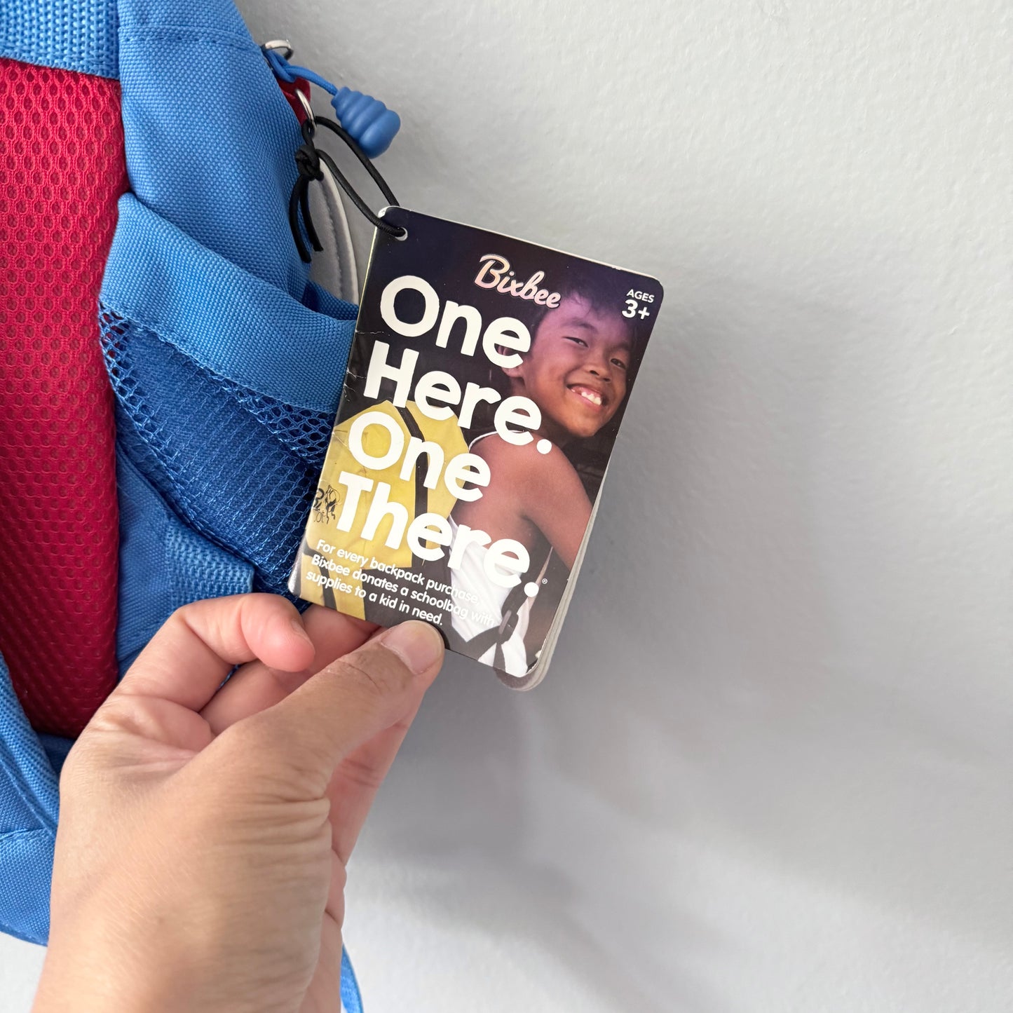 Bixbee / Blue backpack / 3Y+ - New with tag
