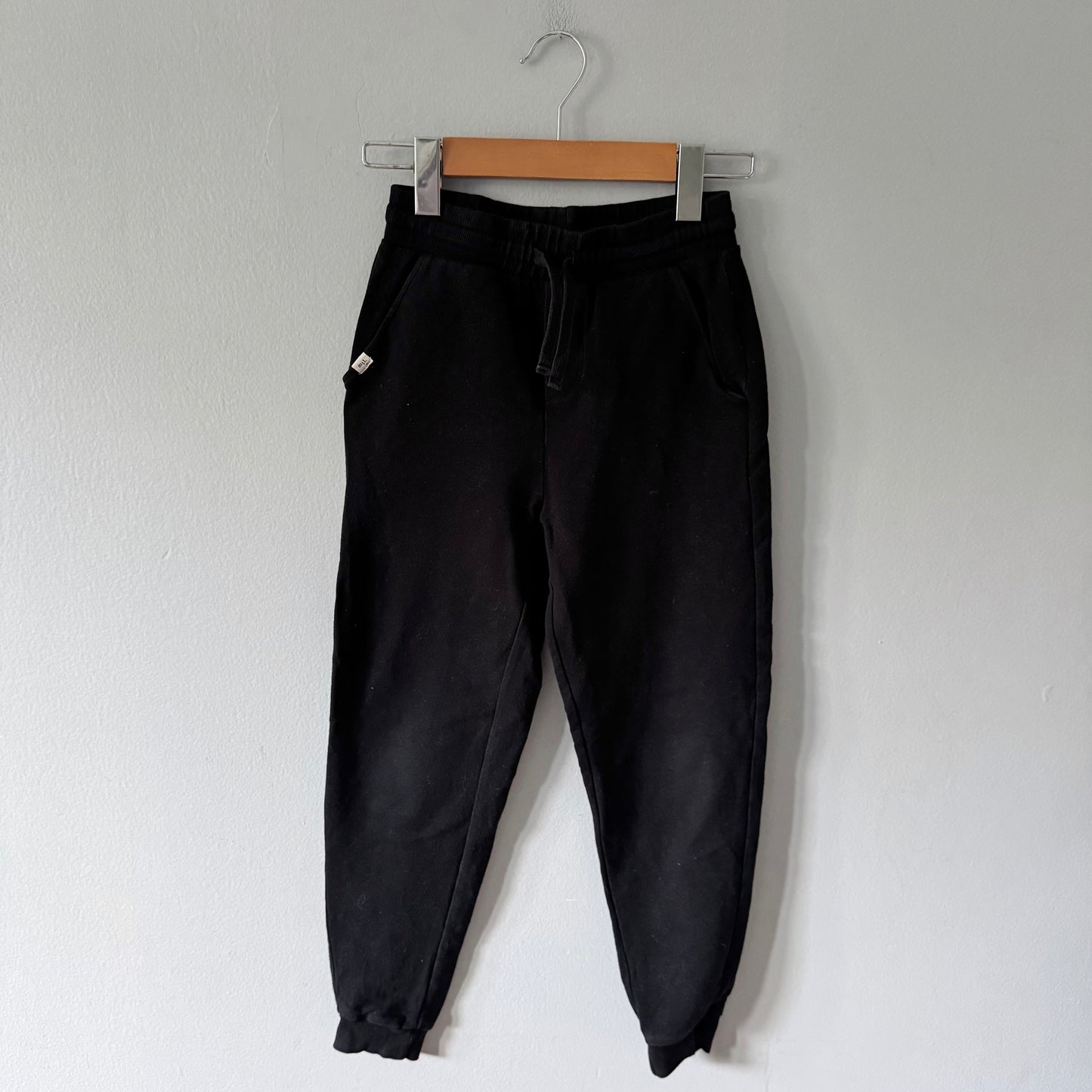 Miles the label / Black sweatpants / 8Y