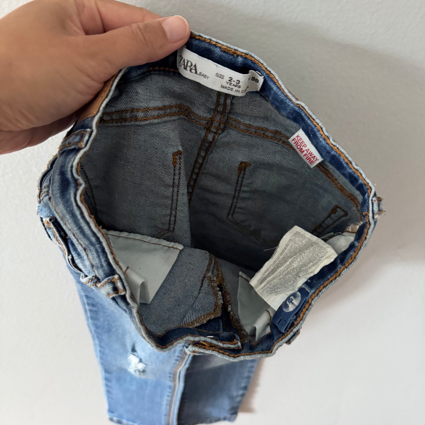 Zara / Stretch denim / 2-3Y