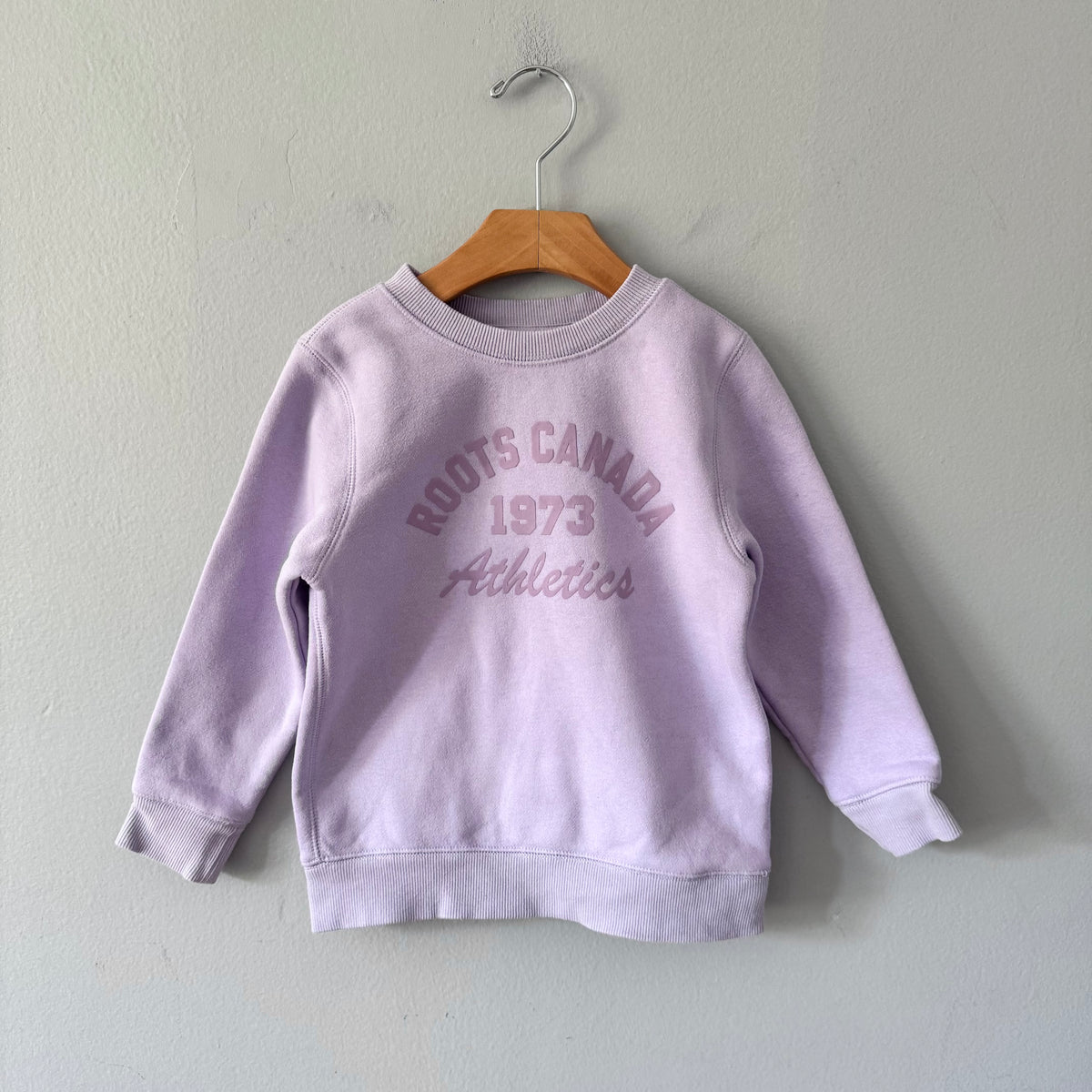 Roots / Lavender sweatshirt / 5T