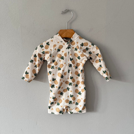 Current tyed / Pineapple swim suit / 0-3M