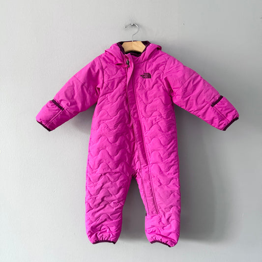 The North Face / Pink snow suit / 12-18M