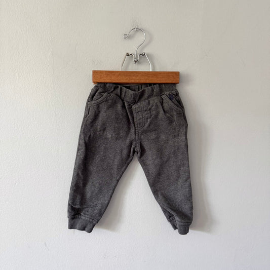 Jojo Maman bebe	/ Dark grey sweatpants / 12-18M