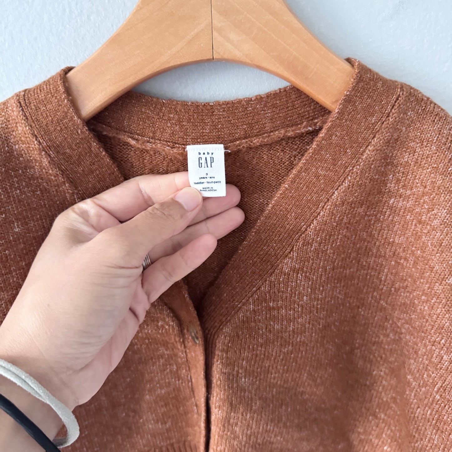 Gap / Brown cardi / 3Y