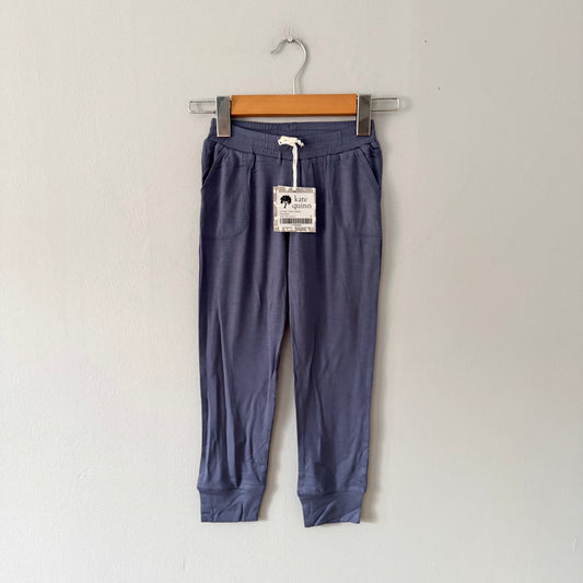 Kate Quinn / Blue jogger pants / 4T - New with tag