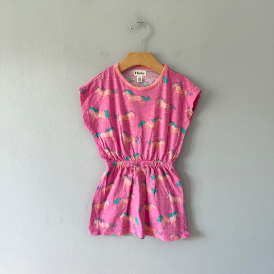 Hatley / Pink x unicorn dress / 3Y