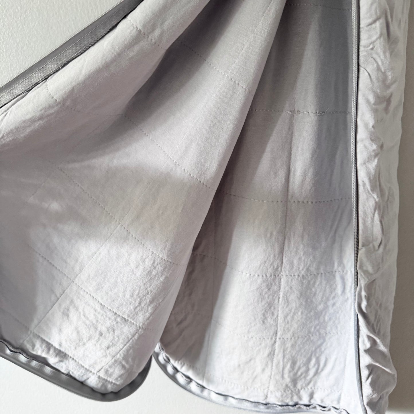 Perlimpinpin / Light grey sleep sack 1.0tog / 6-18M