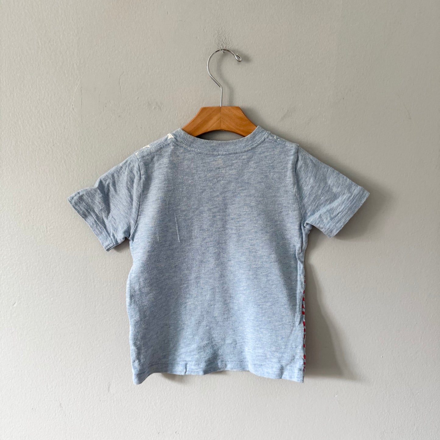Gap / Blue red shark T-shirt / 3Y