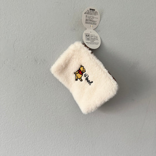 Winnie the Pooh / Sherpa zipper case