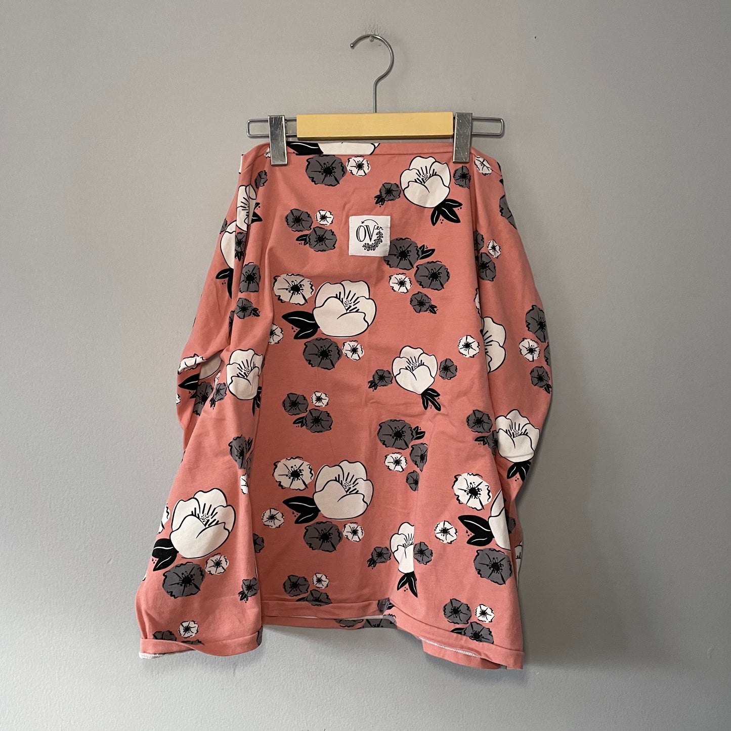 OVer / Carseat cover - Orange pink x floral / One size