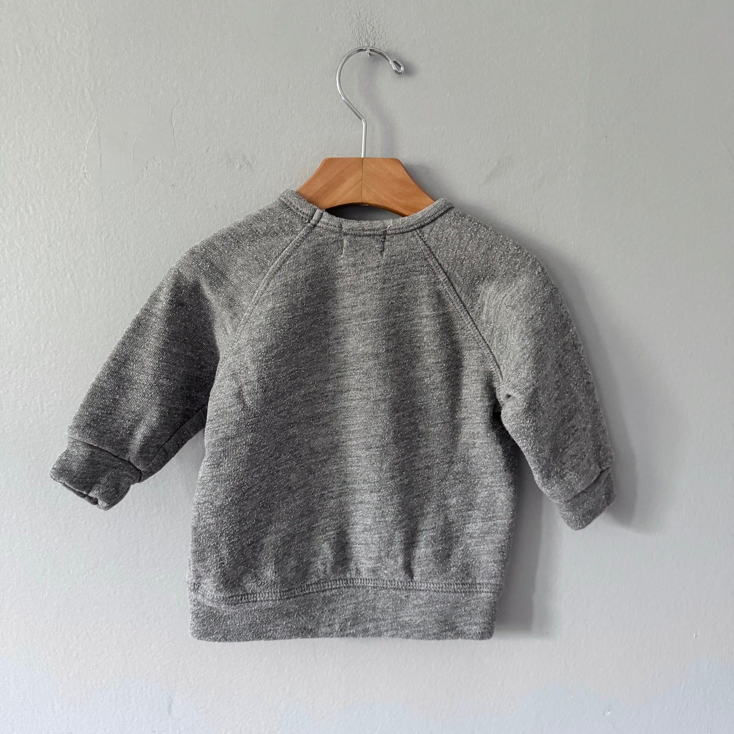 Paige Lauren / Grey sweatshirt / 12-18M