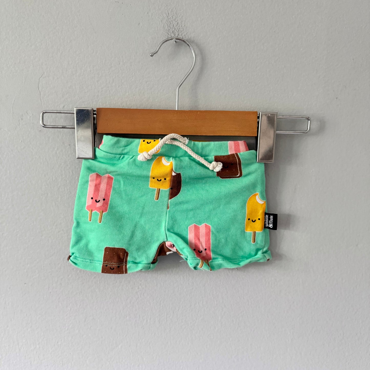 Whistle & Flute / Popsicle shorts / 6-12M(Fits 6M)
