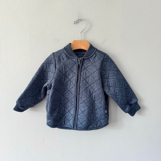 Wheat / Navy jacket / 18M