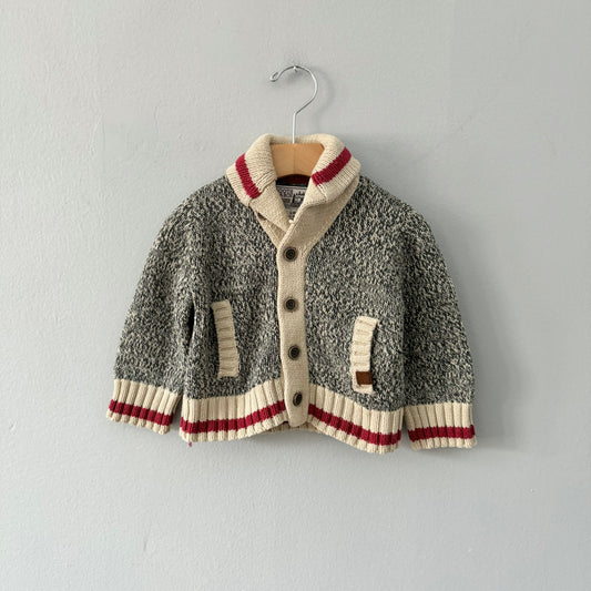 Roots / Cabin knit buttoned jacket / 12-18M