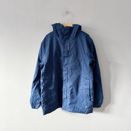 Mec / Navy fleece lined windbreaker / 10Y